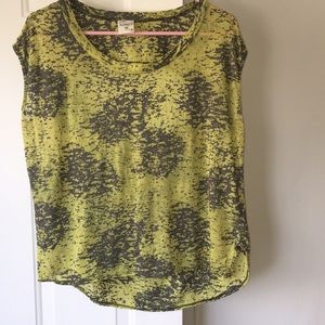 Anthropologie Audrey 3 + 1 flowy muscle tank